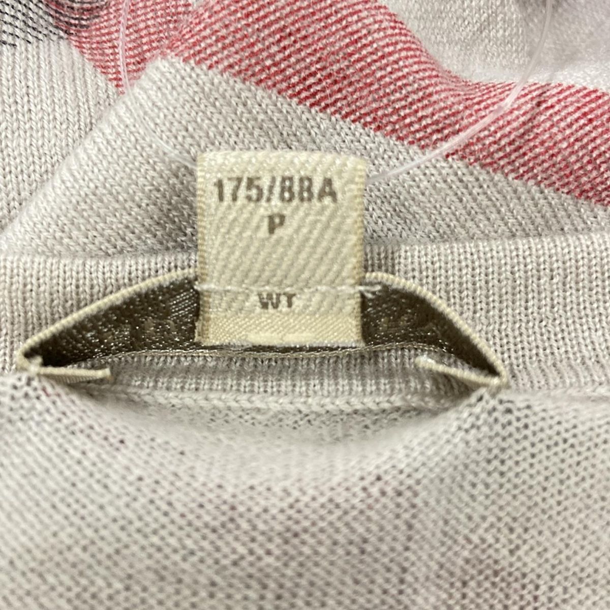 BURBERRY BRIT(バーバリーブリット) 長袖Tシャツ サイズS レディース - ライトブラウン×マルチ クルーネック/Sサイズ BURBERRY BRIT(バーバリーブリット) 長袖Tシャツ サイズS