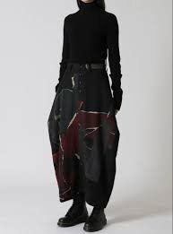 極美品 2022年 Y's ワイズ ヨウジヤマモト 辞書 ロング スカート3 YE