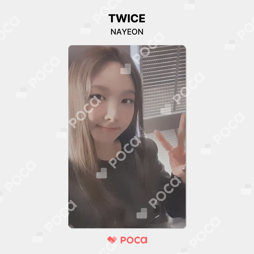 TWICE ナヨン トレカ READY TO BE ソウルコン JYP SHOP TWICE ナヨン トレカ READY TO BE 公式 トレカ - メルカリ