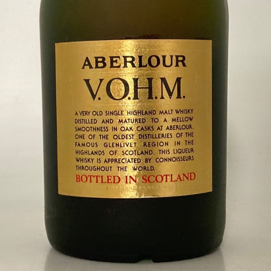 未開封＊ABERLOUR 12年 VOHM / ピュアモルトウイスキー ABERLOUR 12y