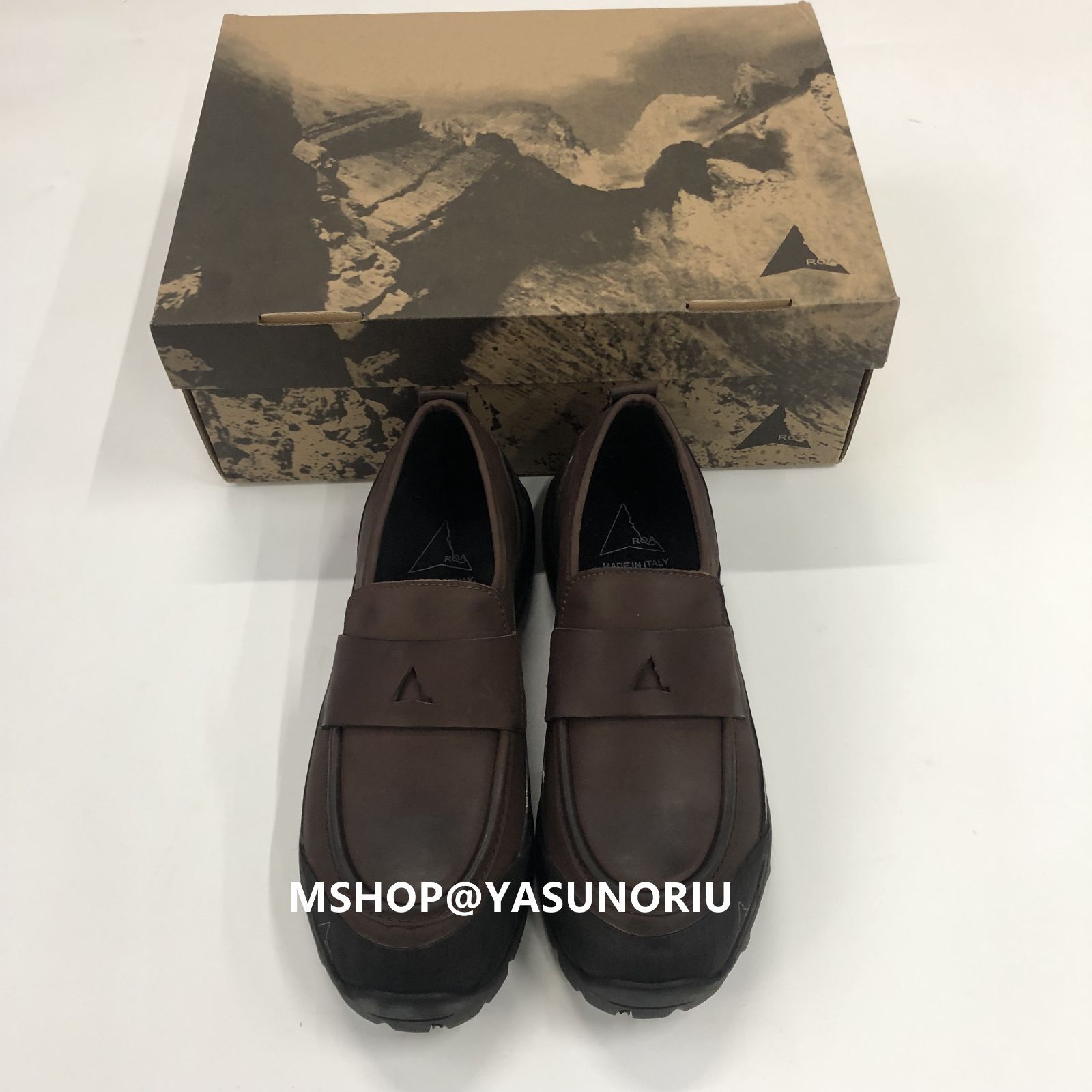 ROA LOAFER レザー ローファー 41 - メルカリ