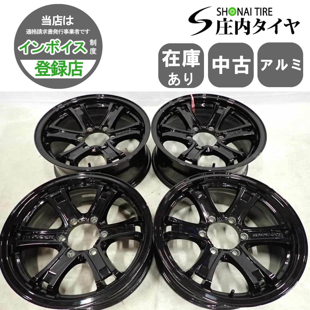 4本SET 会社宛 17×7.5J WEDS KEELER ブラック 120系 150系 プラド アルミ 6穴 PCD139.7mm 25 ハブ径110mm サーフ NO F4185