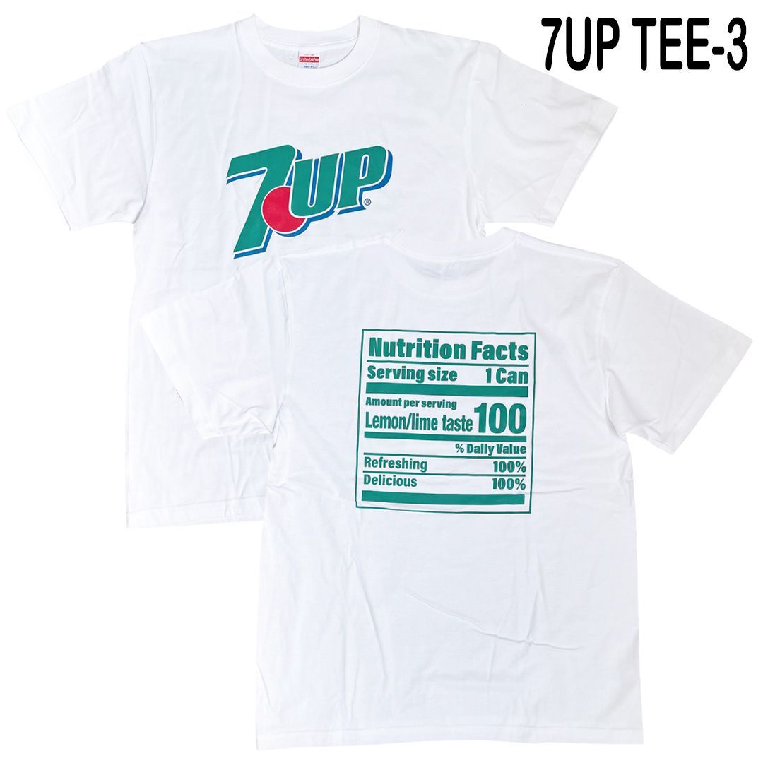 7UP TEE-3　セブンアップ Tシャツ