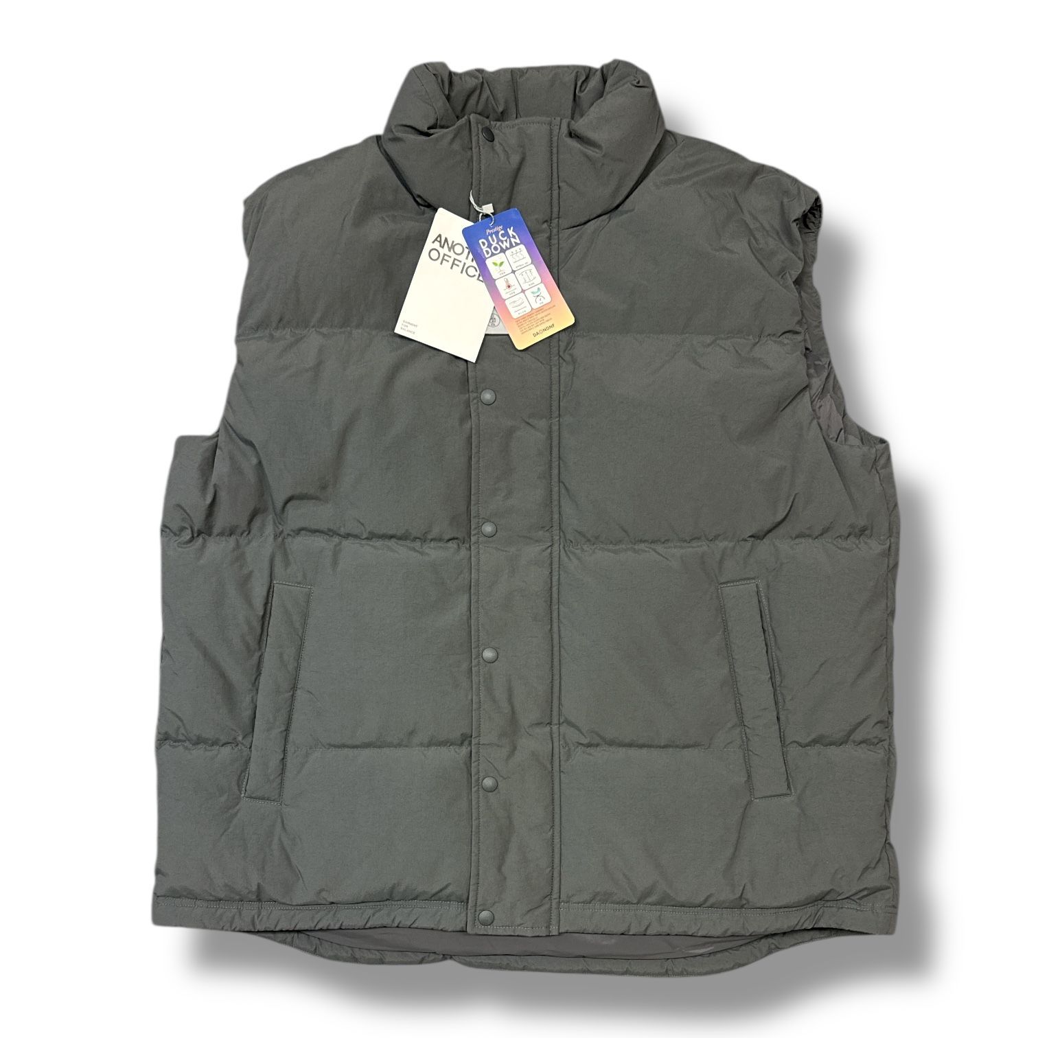参考上代35200円 未使用品 ANOTHER OFFICE STROLLER DOWN VEST 