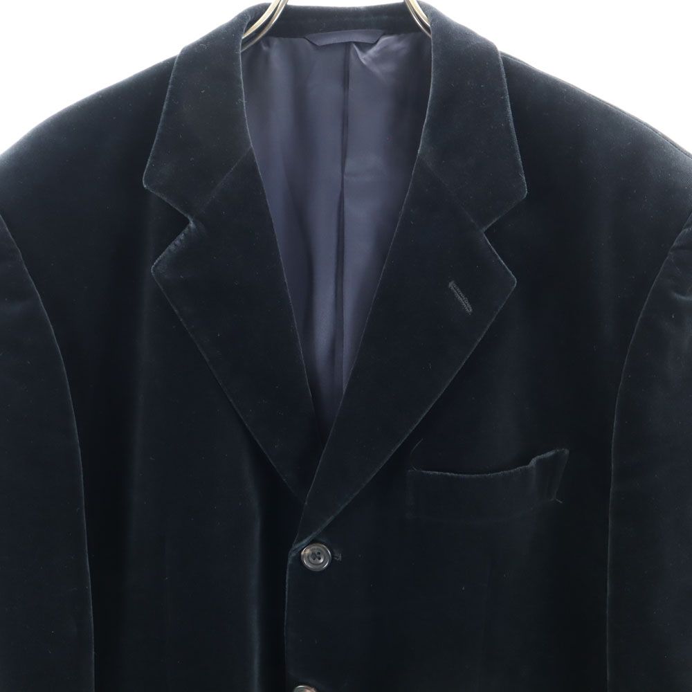 ポールスミスコレクション 日本製 ベロア テーラードジャケット XL