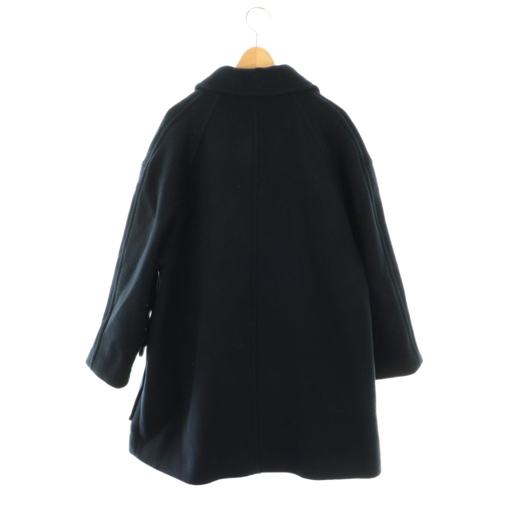 スローブ イエナ SLOBE IENA 23AW メルトンビッグPコート 36 紺