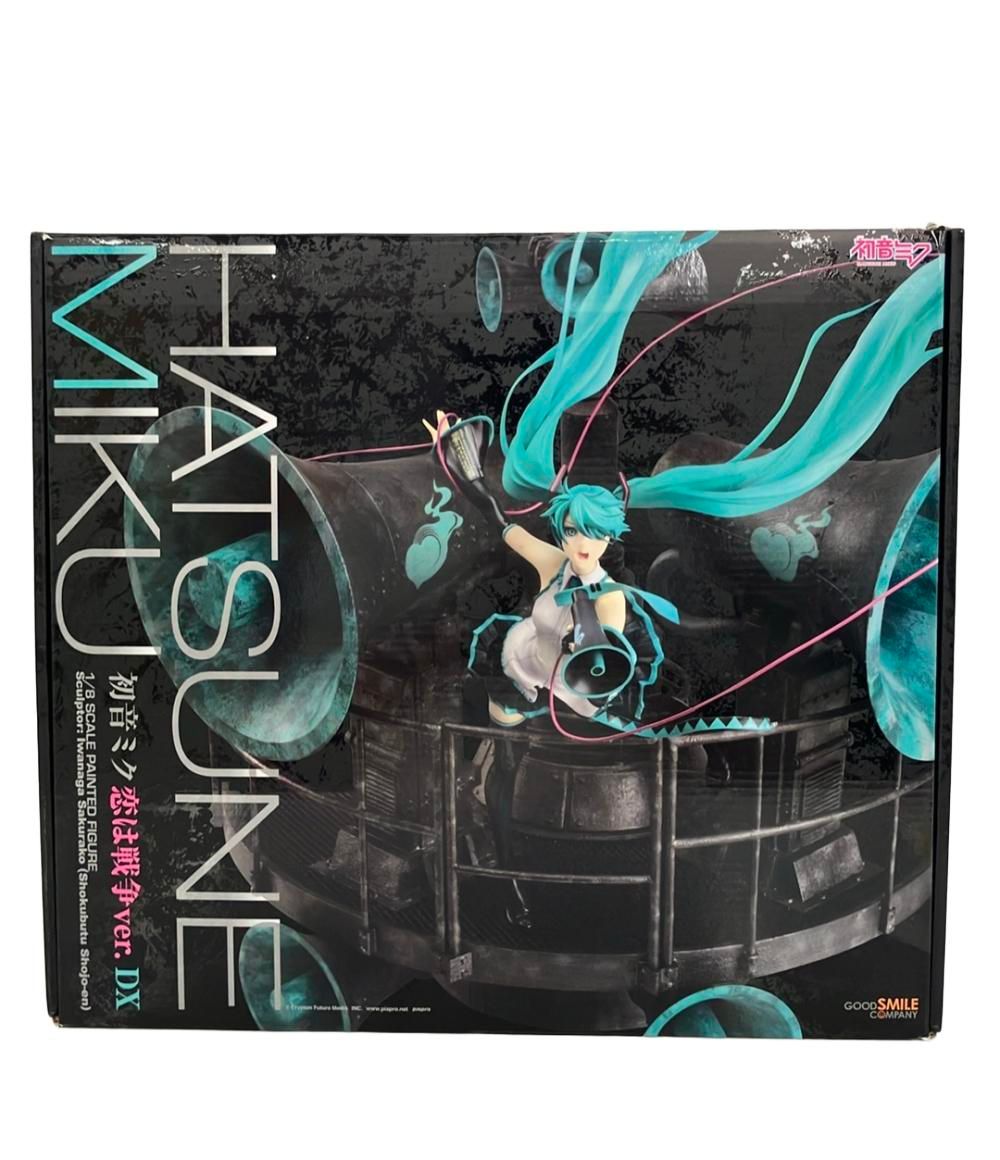 初音ミク 恋は戦争ver. DX 1/8スケールフィギュア 初販版 完品 初音ミク 恋は戦争ver. DX 1/8 完成品フィギュア キャラクター