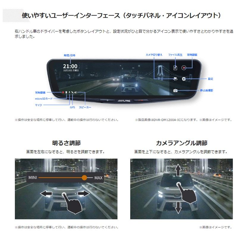 リアカメラカバー付属