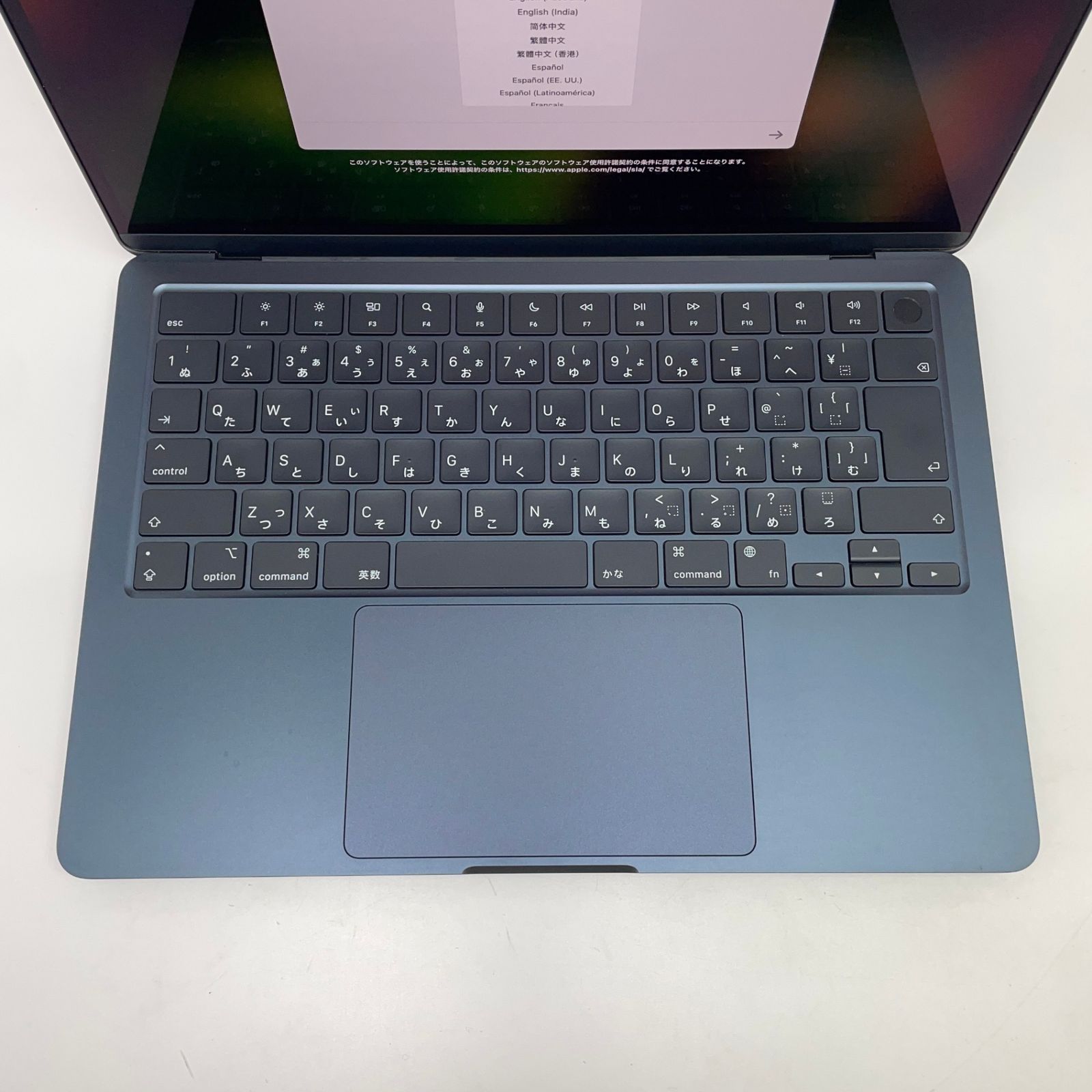 美品 Apple MacBook Air M2 2022 MLY33J/A 8GB SSD 256GB