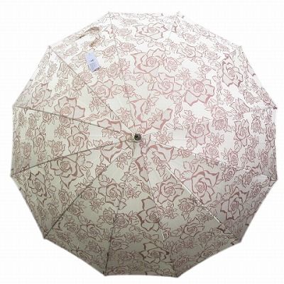 福井洋傘 ZENZA タグ付き あじさい 超撥水雨傘 ピンク系 ホワイト  