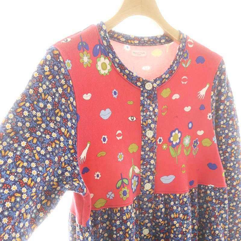 ツモリチサト スリープ tsumori chisato SLEEP 花柄 ワンピース ミモレ