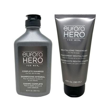 セット販売 ユフォラ ヒーロー シャンプー 300ml + トリートメント 180ml サロン専売 美容室専売 EUFORA HERO