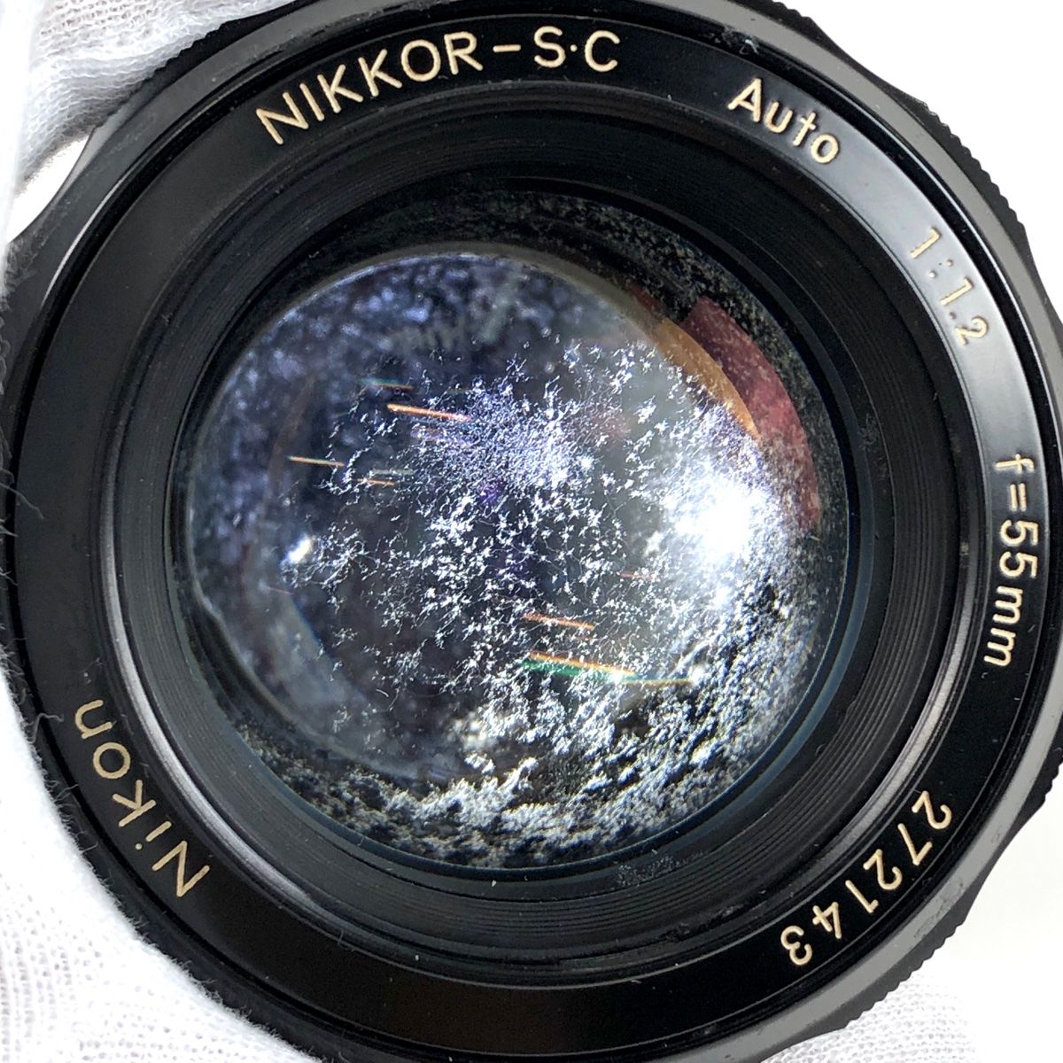 Nikon NIKKOR-S.C Auto 55mm F1.2 非Ai - レンズ(単焦点)