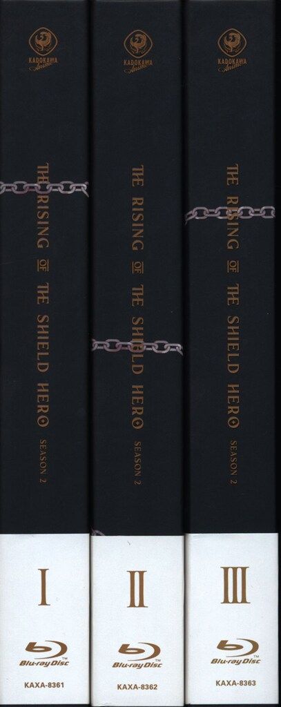 アニメBlu ray 1巻通常版 盾の勇者の成り上がり Season 2 全3巻 セット