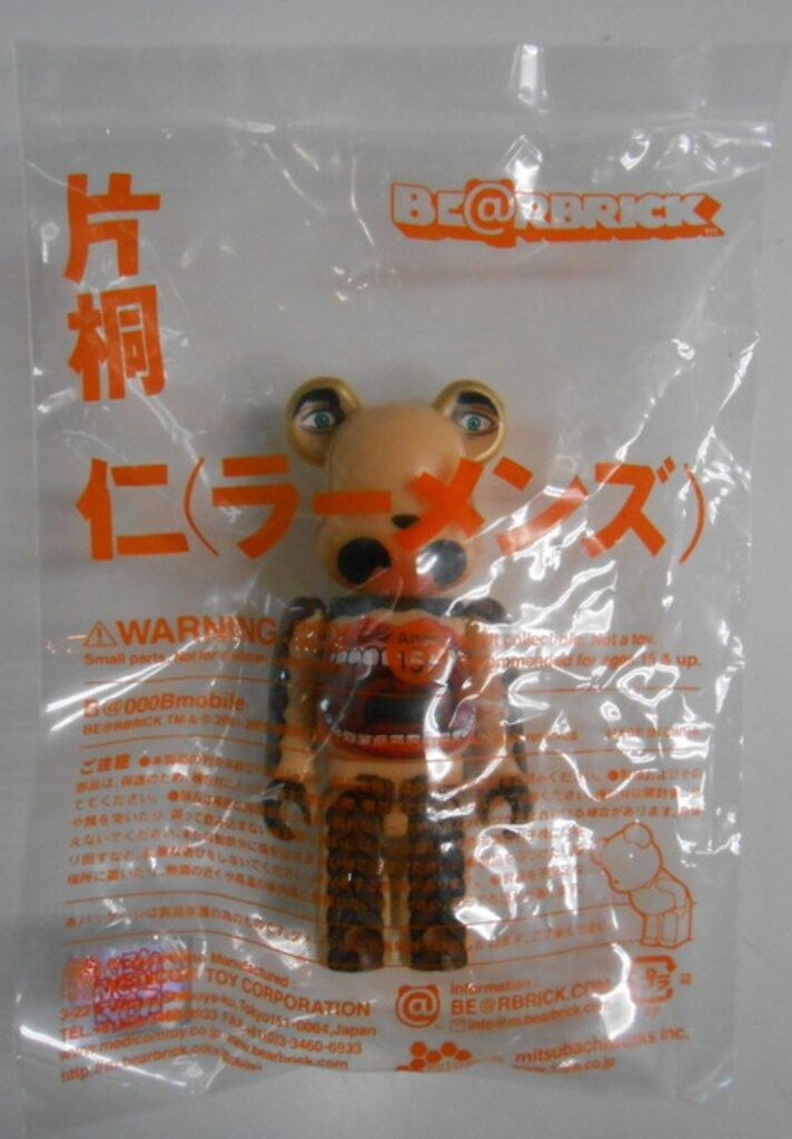 非売品 BE@RBRICK 片桐仁(ラーメンズ)100% bearbrick ラーメンズ 片桐仁 デザイン ベアブリック （BE@RBRICK） | べ