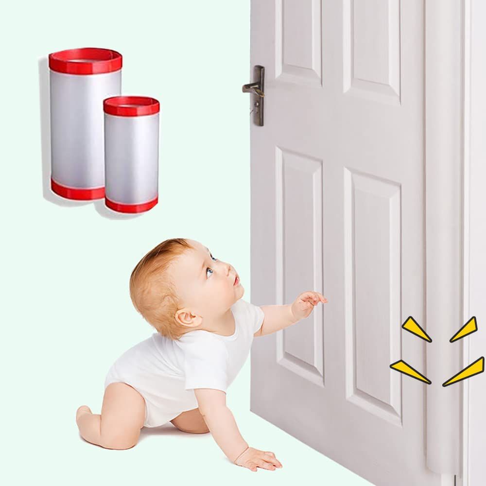 在庫処分 指はさみ防止 ドア 指挟み防止 カバー 指はさみ防止カバー 隙間カバー 巻き込み防止 ２枚セット 17*140cm 10*140cm ドアストッパー 指詰め防止 指はさみ ブロック 指はさみ防止カバー