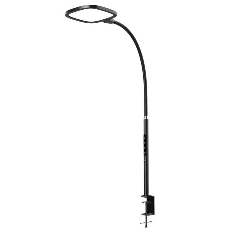 色ブラック LED デスクライト 電気スタンド 卓上スタンド・テーブルランプ 目に優しいタッチセンサー【明るさ 386ルーメン】で LED デスクライト 目に優しい 調光 卓上ライト スタンドライト おしゃれ 電気スタンド デスクスタンド 間接照明 学習机 読書 デスクワーク  おすすめ