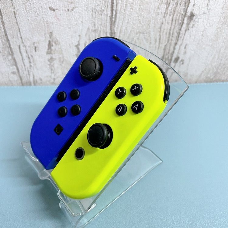 美品  ブルー イエローSwitch 左右セット ジョイコンJoy-Con