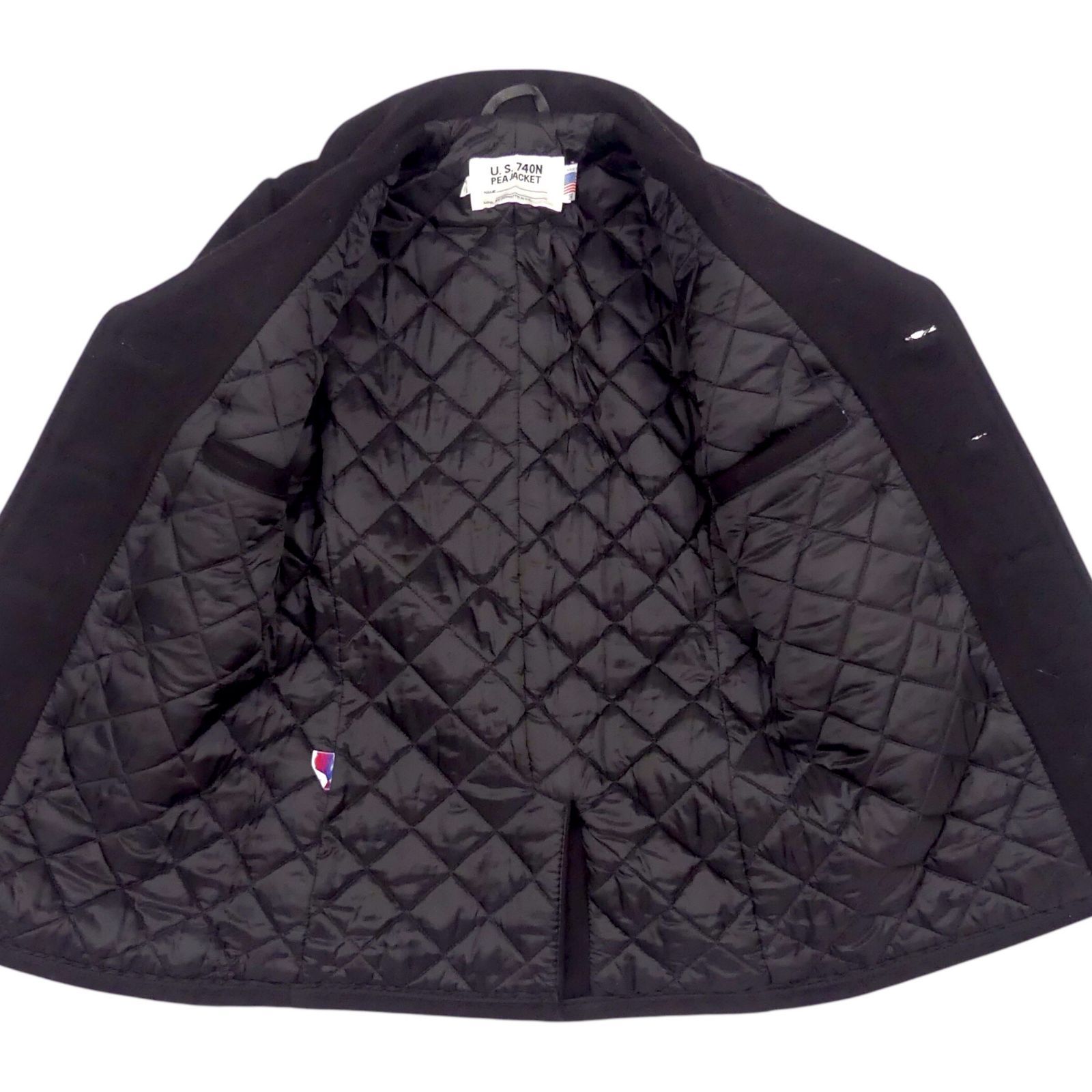 値下げ！90s デッドストック！Schott ショット U.S. Pコート 貴重 USA製 デッドストック 90's Schott 740N ショット