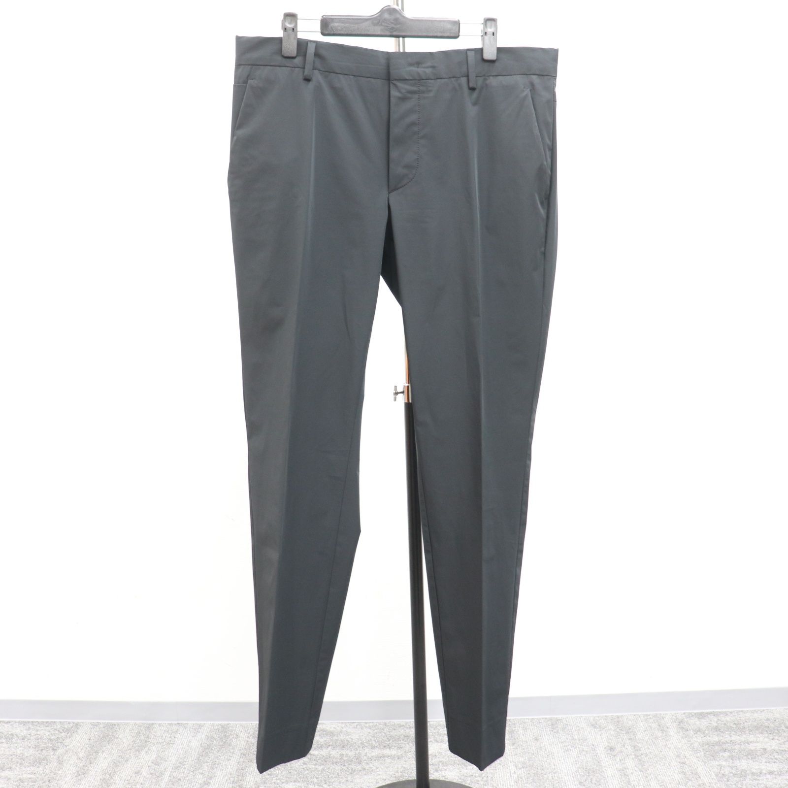 ITDDD2S0YECW 国内正規 PRADA プラダ メンズ パンツ サイズ50 180/88A ブラック 黒 ボトムス ポリエチレン ポリウレタン