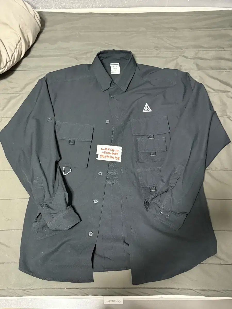ACG ダイブステーション トレイル シャツ L 黒