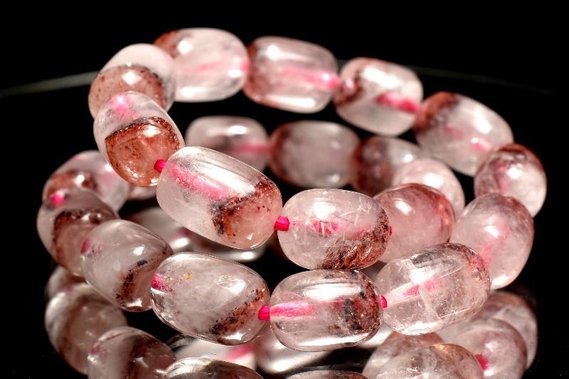 1点物】レッドスーパーセブンファントム 7-9x6mm チューブ