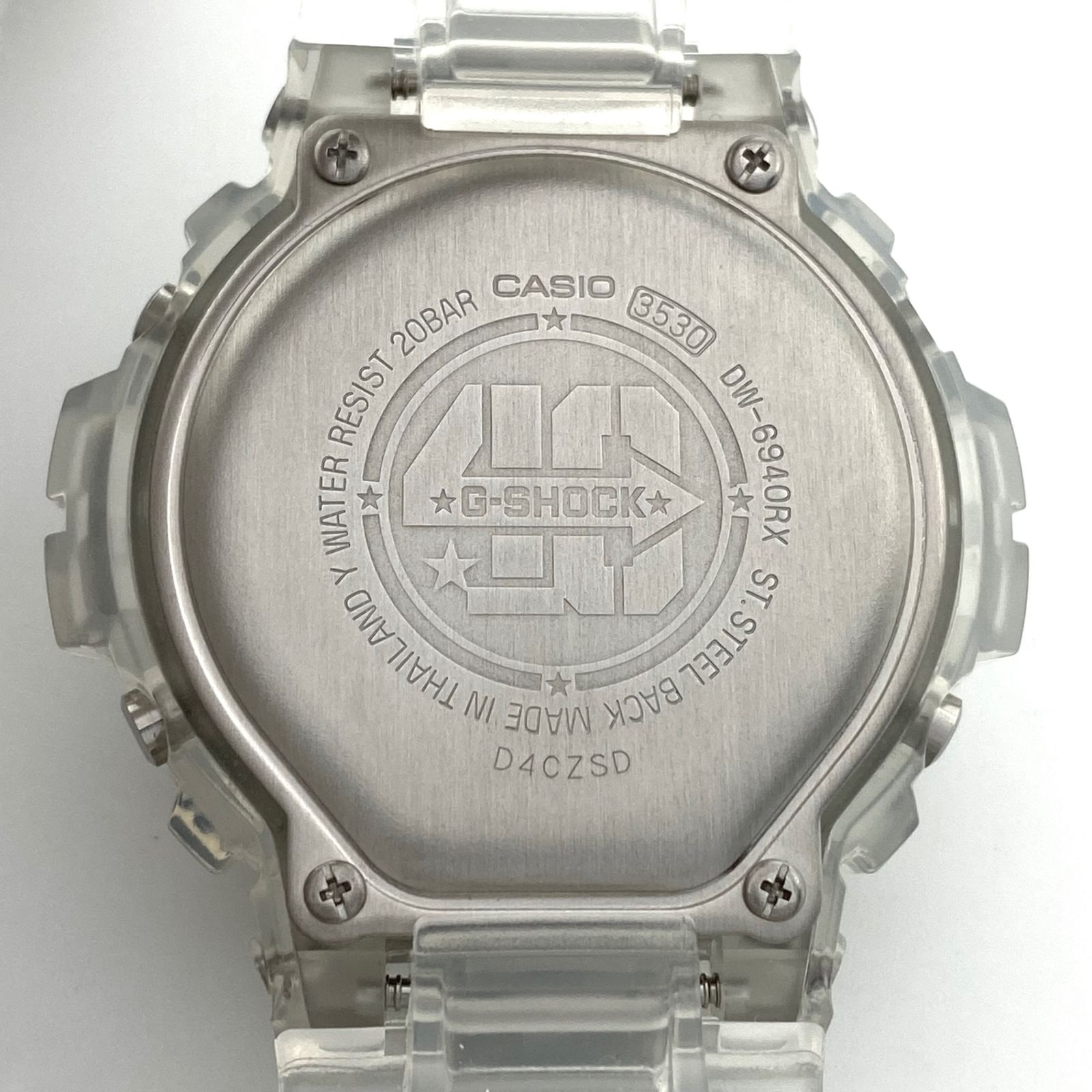 ほぼ未使用・希少】カシオ CASIO ジーショック G-SHOCK 40th ほぼ未使用・希少】カシオ CASIO ジーショック G-SHOCK 40th
