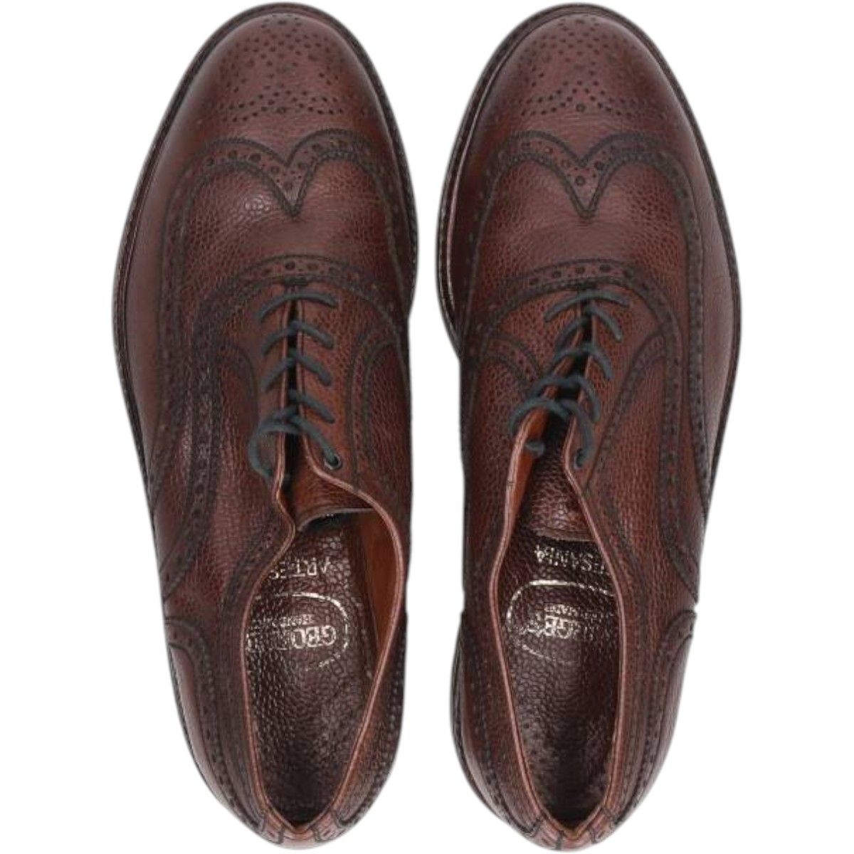 古着 GEORGE'S フルブローグ ウイングチップシューズ メンズ28.0cm相当
