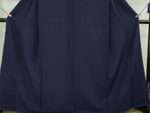 平和屋本店□極上 藍造り国選定無形文化財 藍師・佐藤昭人 小紋 藍香房