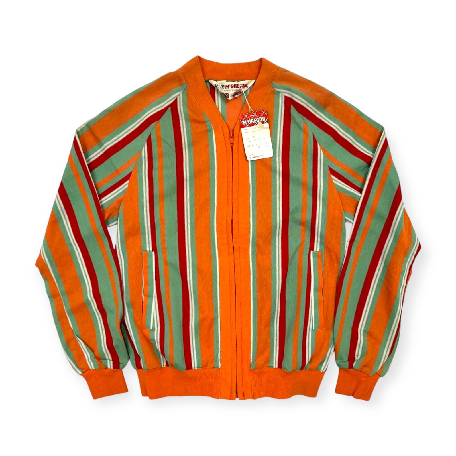 vintage 80s 90s McGREGOR マックレガー タグ付き 未使用品 ストライプ 