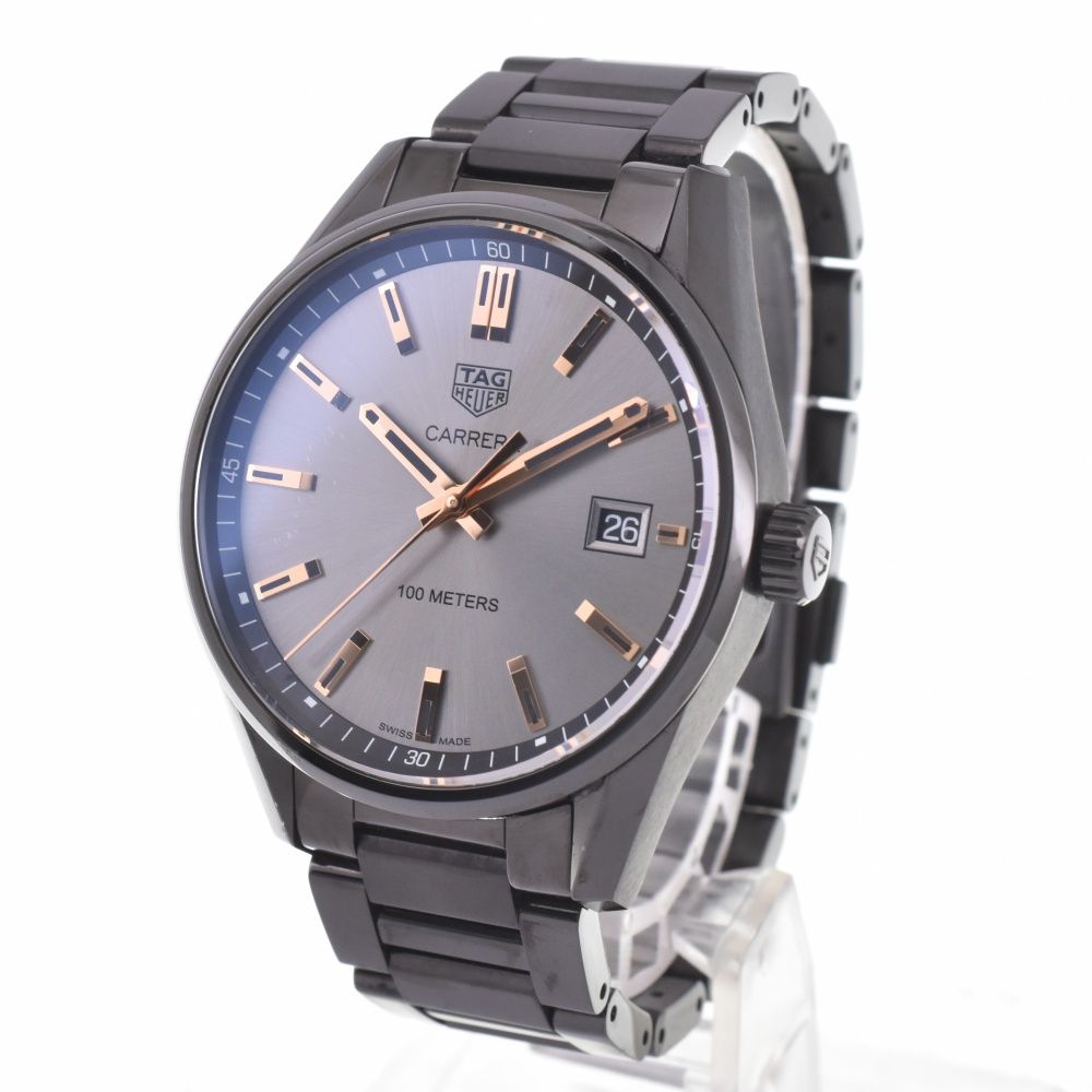 タグホイヤー TAG HEUER WAR1113.BA0602 カレラ デイト クォーツ メンズ K 142799