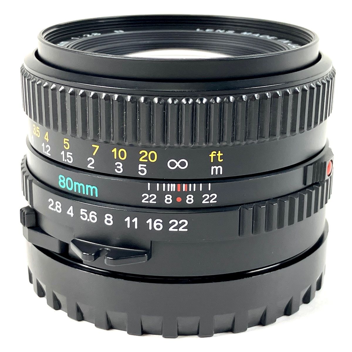 マミヤ Mamiya SEKOR C 80mm F2.8 N 645用 中判カメラ用レンズ 【中古