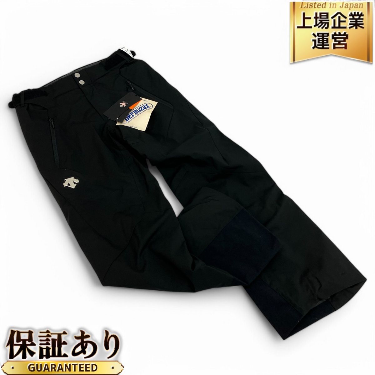 DESCENTE DWUUJD55 BLK S-77 スキーウェア パンツ メンズ デザント C9610890