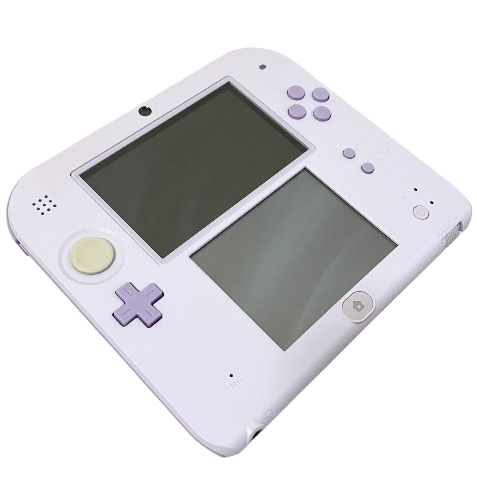 new Nintendo 2DS LL ホワイトラベンダー ☆New 任天堂2DS LL ホワイト×ラベンダー☆ ニンテンドー2DS - NEW