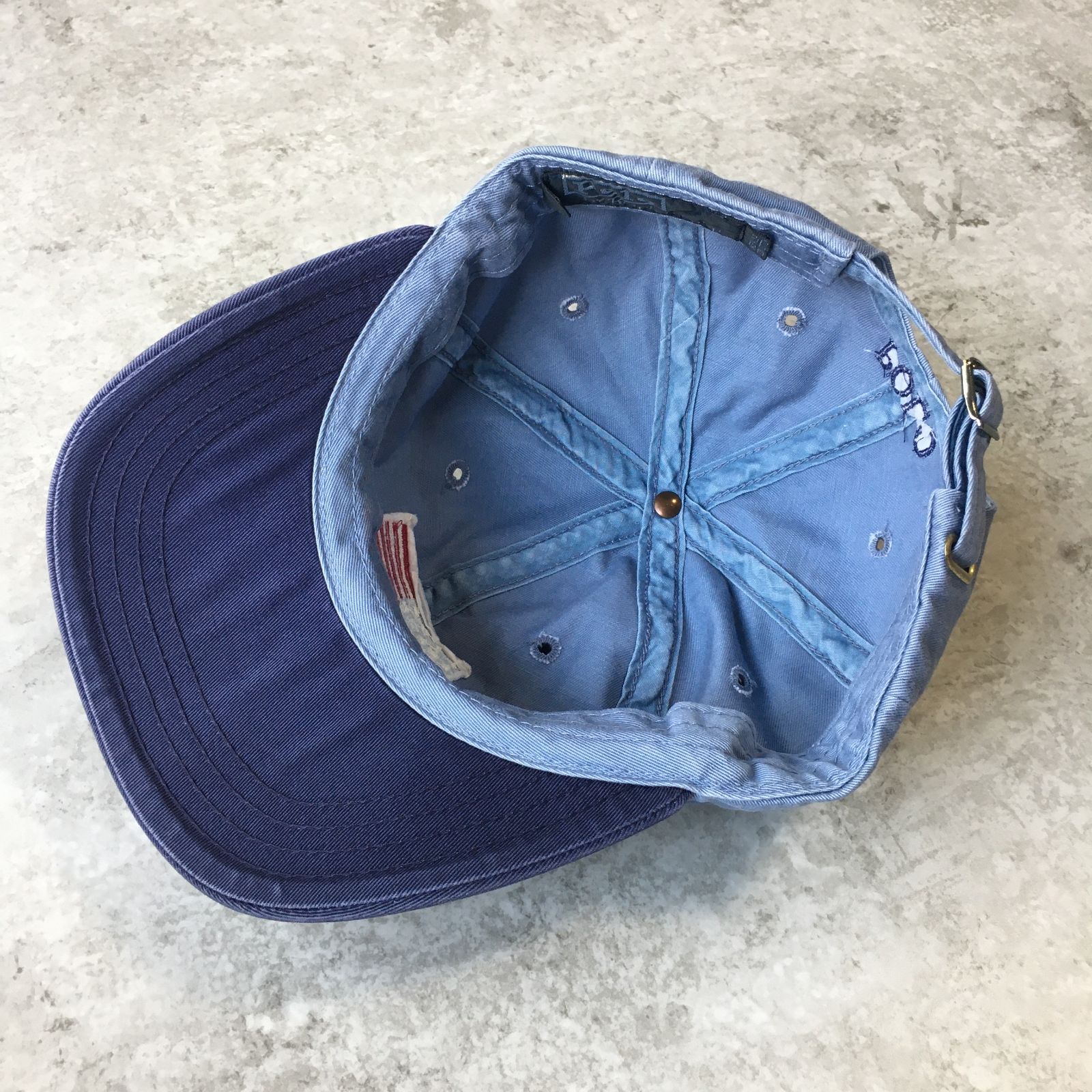 90s USA製 Polo by Ralph Lauren POLO U.S.A 6Panel Cap ポロ USA