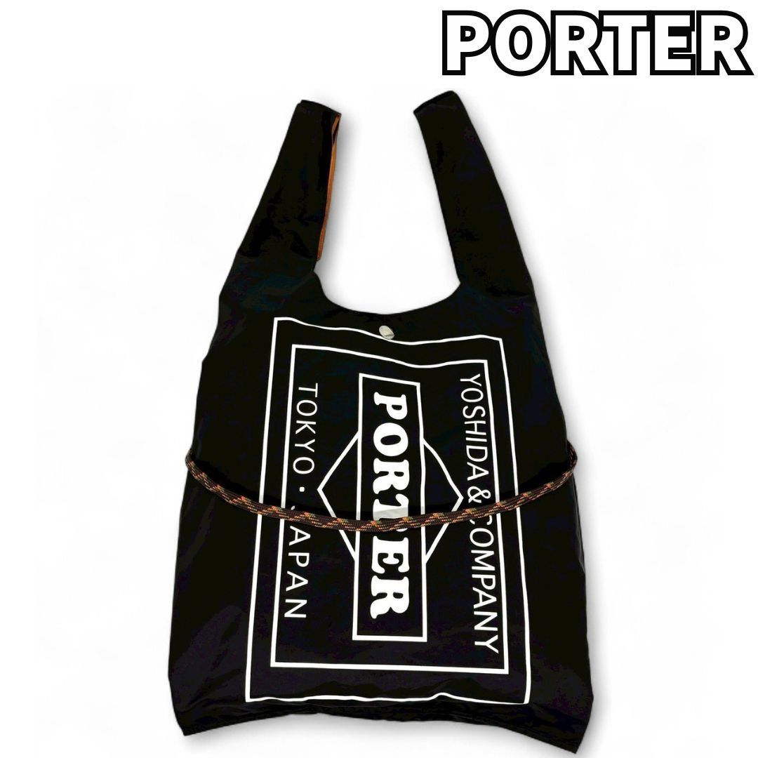 通勤・買物を格上げ✨】 PORTER ポーター エコバッグ ショルダー
