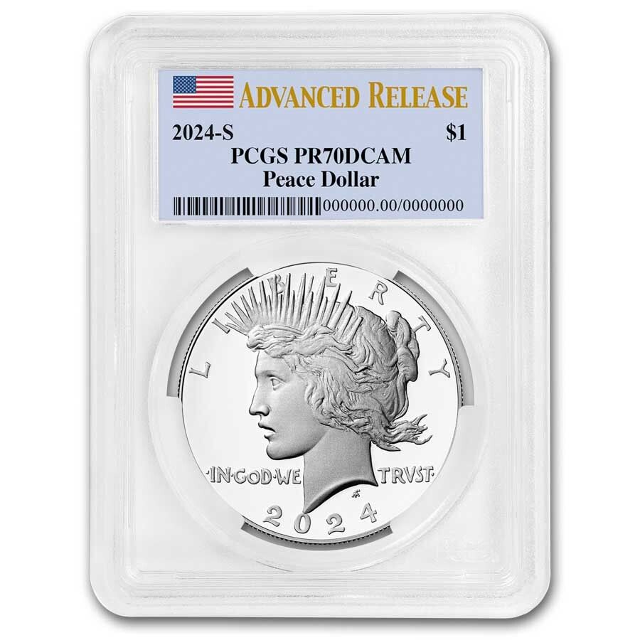 2025-S Proof Silver Peace Dollar PR-70 PCGS Advanced Release