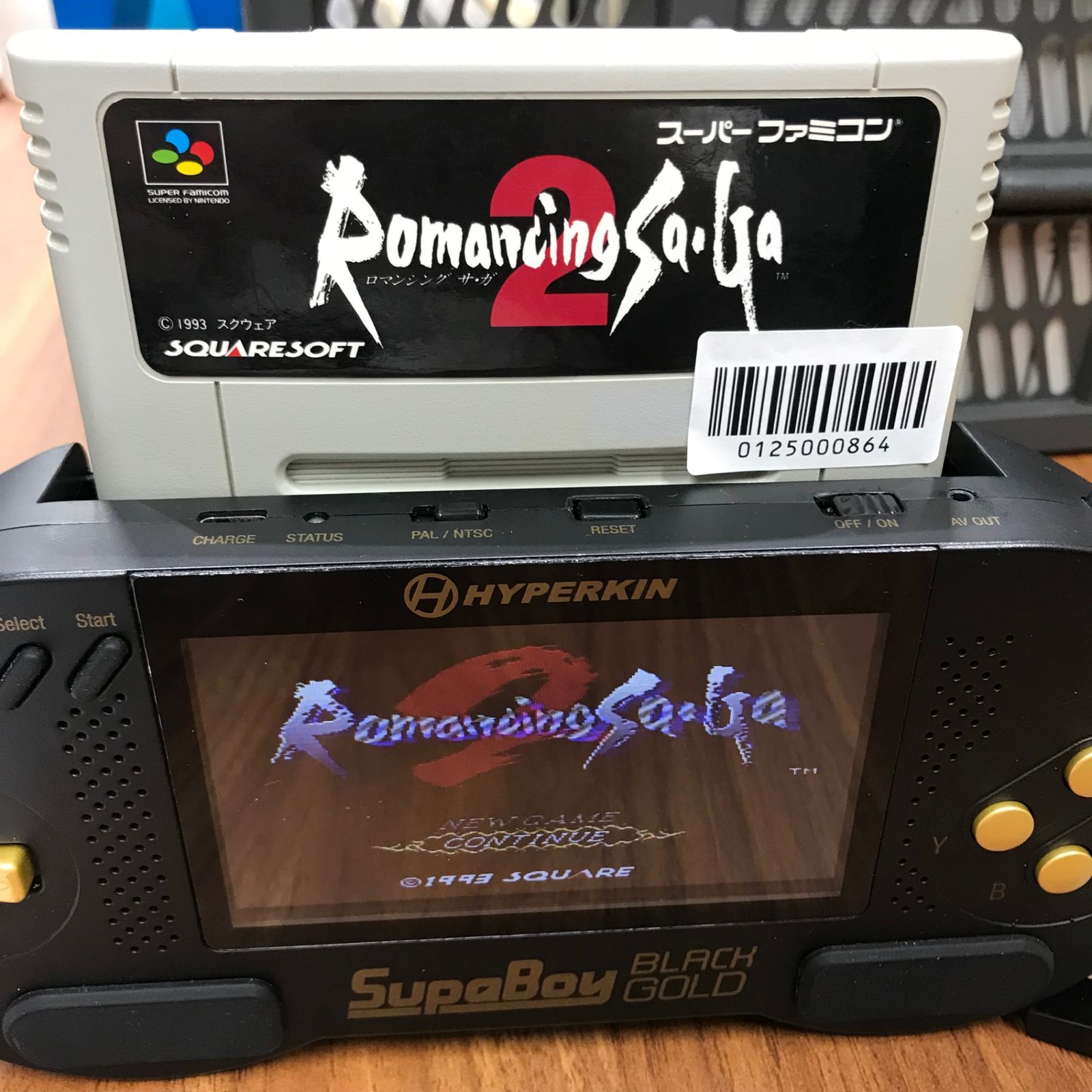 動作確認済】ロマンシング サ・ガ2 SHVC-2L[SFC/SNES]/AI