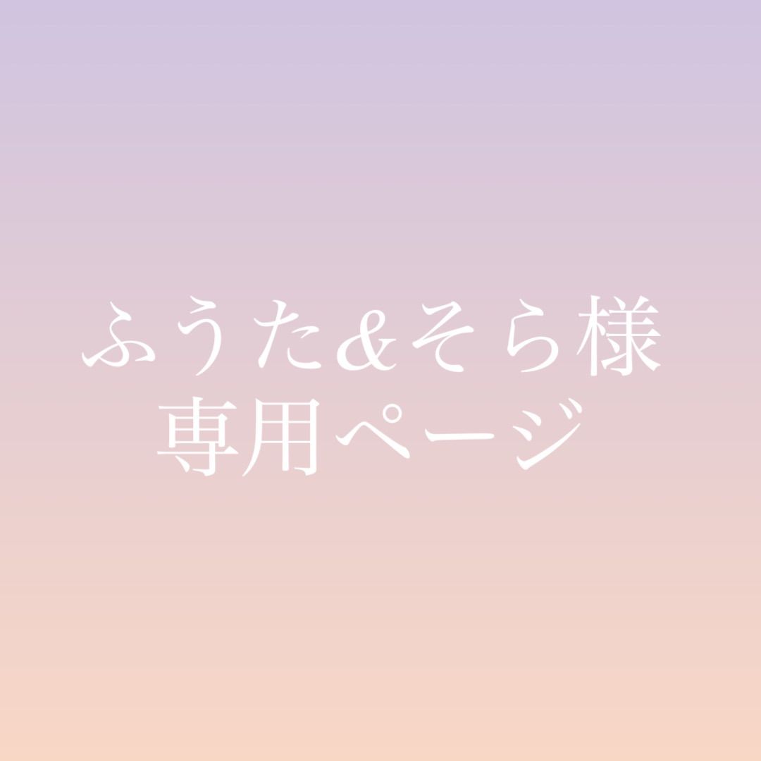 ふうた&そら様専用ページ - メルカリ
