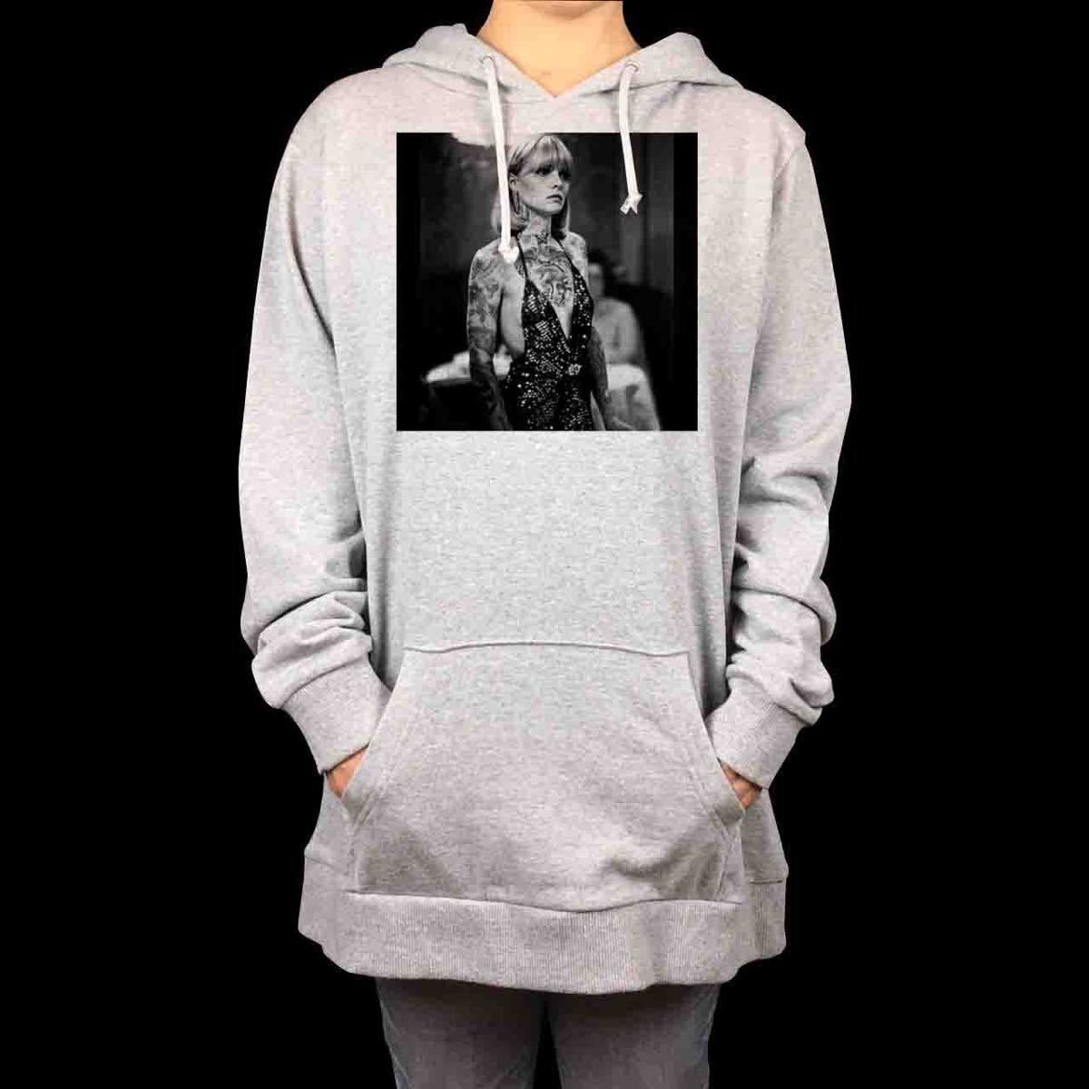 オリジナル パーカー スカーフェイス エルヴィラ セクシー タトゥー  