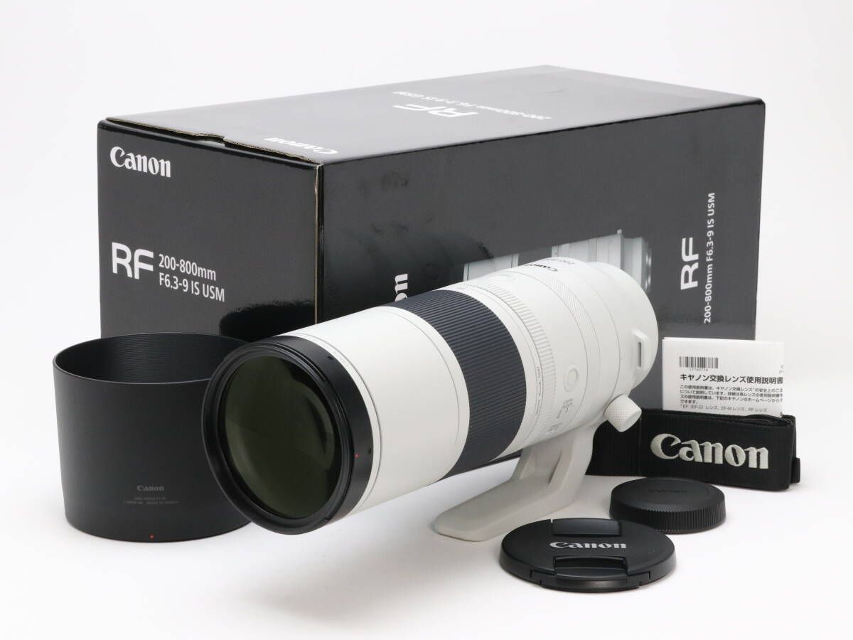 A Canon キヤノン RF 200-800mm F6.3-9 IS USM 初期不良返品可 66-186