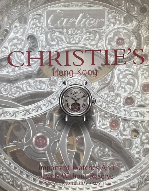 Christies Hongkong， Important Watches and Jewels Without Reserve