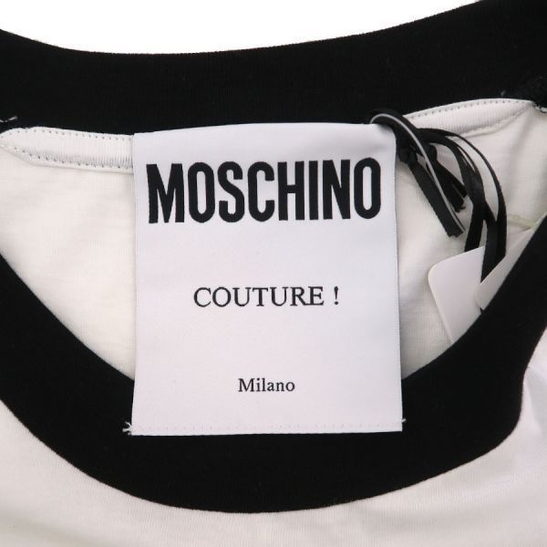  モスキーノ ロングTシャツ Aランク 半袖(Tシャツ) Tシャツ カットソー