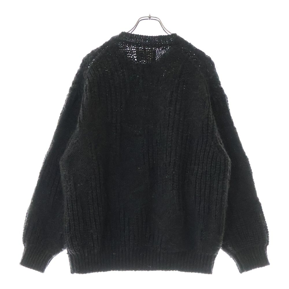 YOKE (ヨーク) 22AW IREGULAR KNITTED CREWNECK SWEATER イ