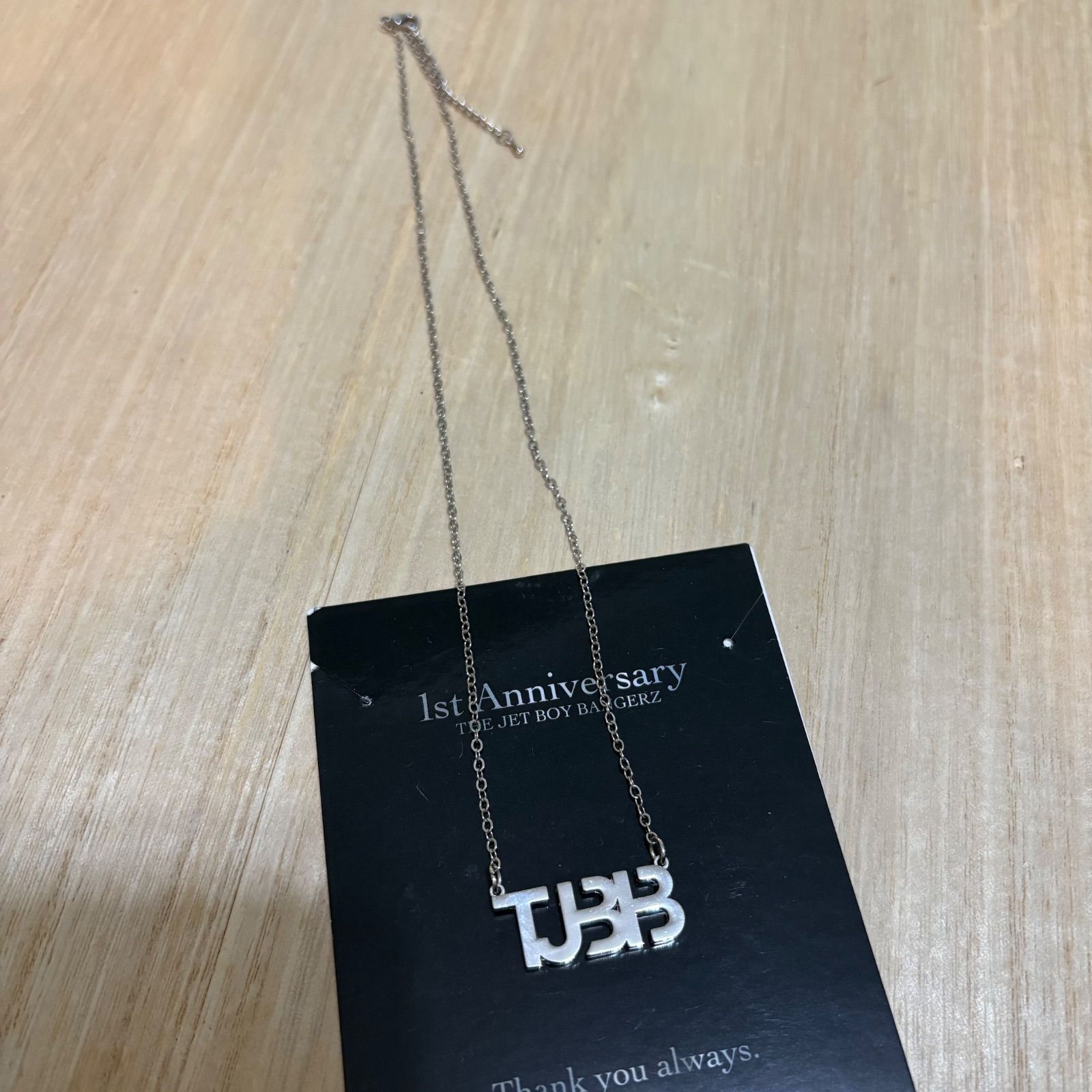 TJBB 1st Anniversary ネックレス TJBB 1st anniversary ネックレス① - メルカリ