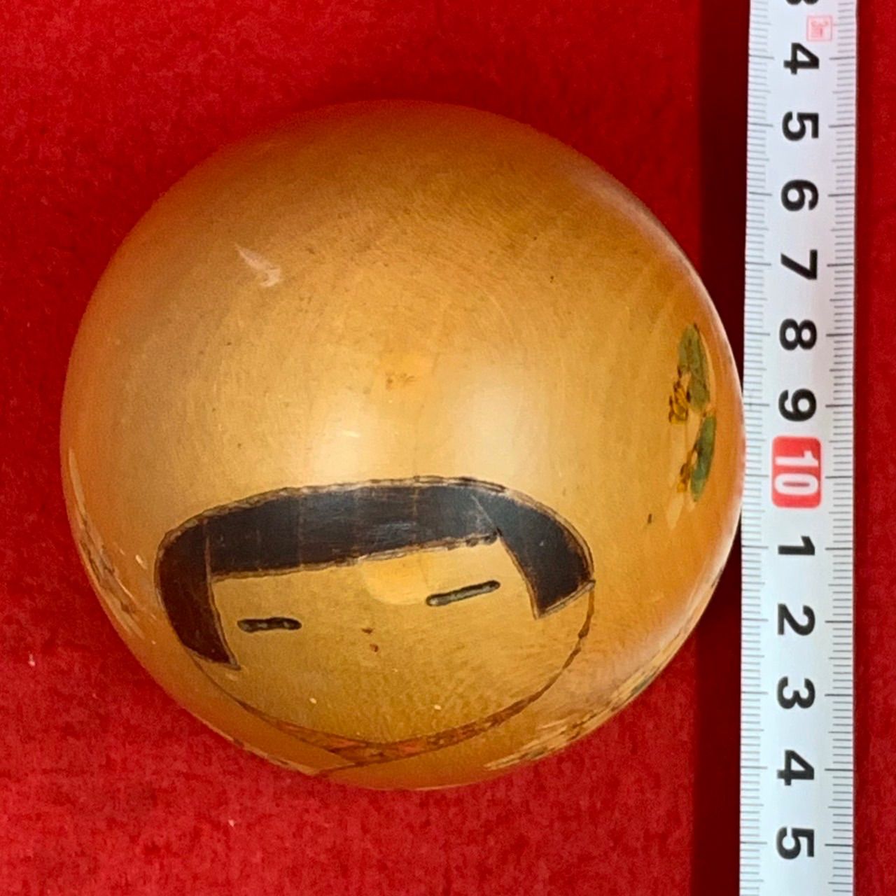 加藤竜雄作 春雪譜 創作こけし 置物 伝統工芸 郷土玩具 こけし Kokeshi