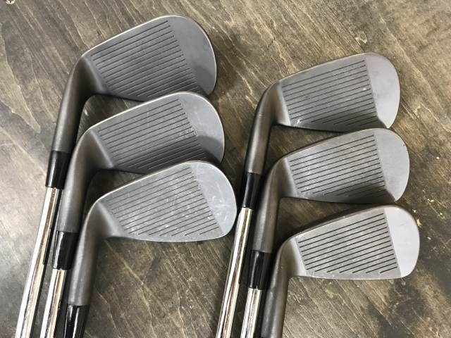 新品 コブラ Tec X Black アイアン 6本セット ダイナミックゴールド