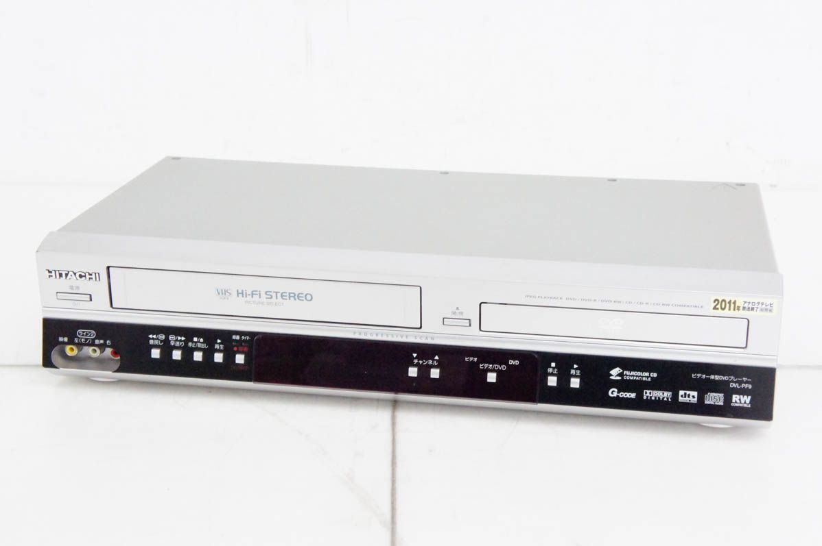 Victor ビクター DVDプレーヤー 一体型VHSビデオデッキ HR-DV5 2009年 