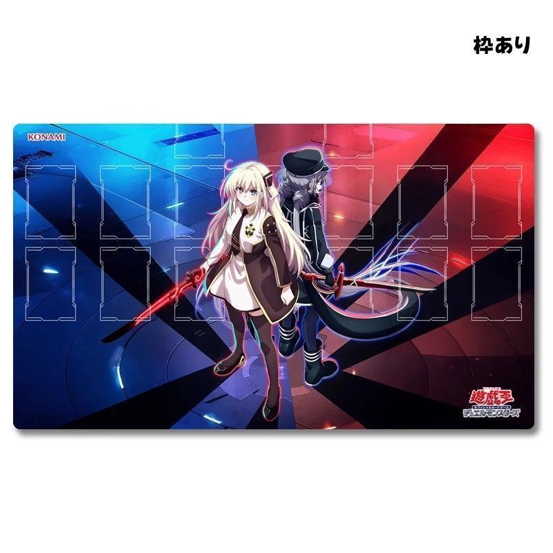 閃刀姫 ロゼ レイ マット 遊戯王 プレイマット ラバーマット