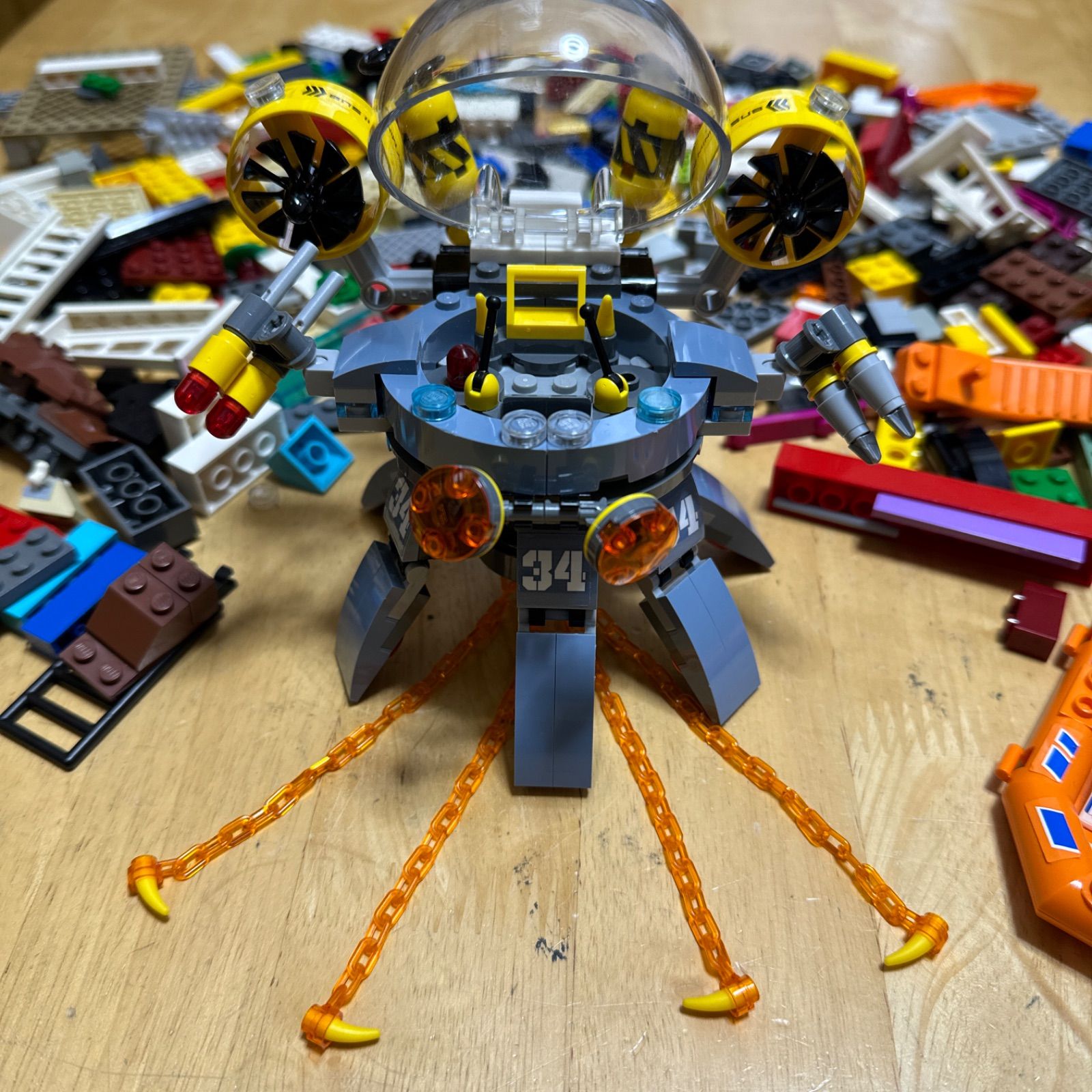 レゴ(LEGO) ニンジャゴー （lego）670g！0.67kg 中古 - メルカリ